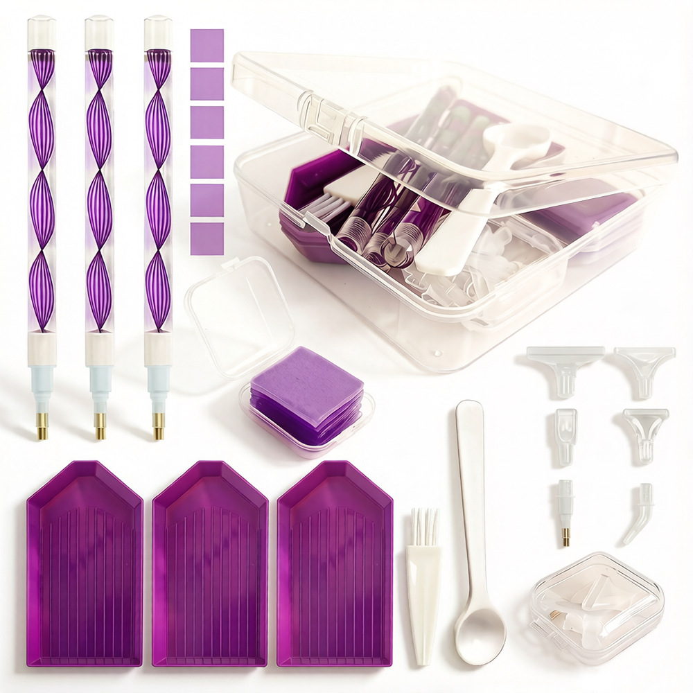 Craft Embellishment Storage - Набор инструментов для алмазной вышивки DIY: