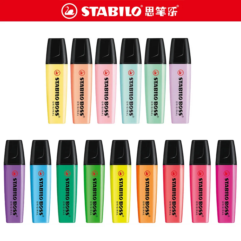 Stabilo Marker Boss - 5/9/14 цветов маркеров STABILO для рисования