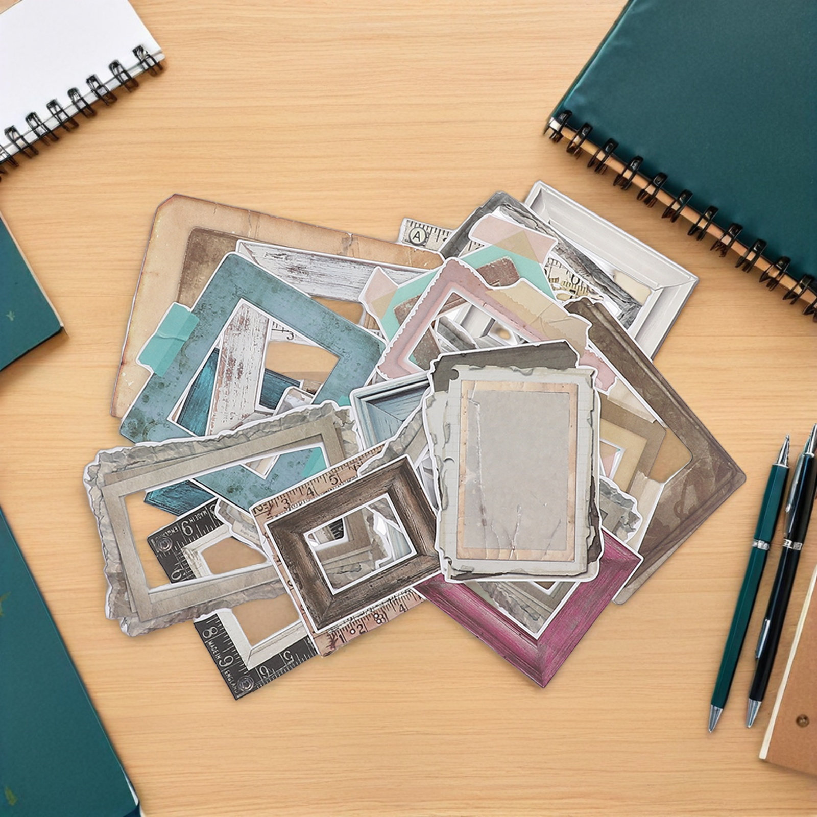 Embellishments For Scrapbooking - 35 шт. наклеек для рамок для