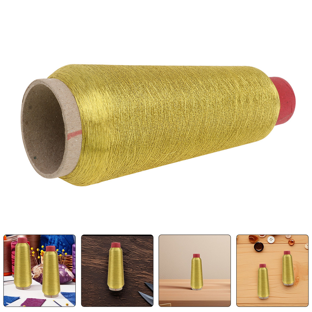 Embroidery Craft - 2 рулона высококачественной золотистой металлизированной нити