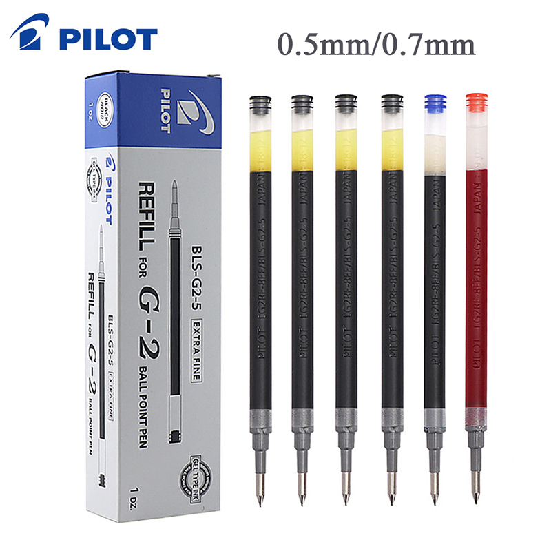 Pilot Pen G2 - 6 шт., стержни для гелевых ручек