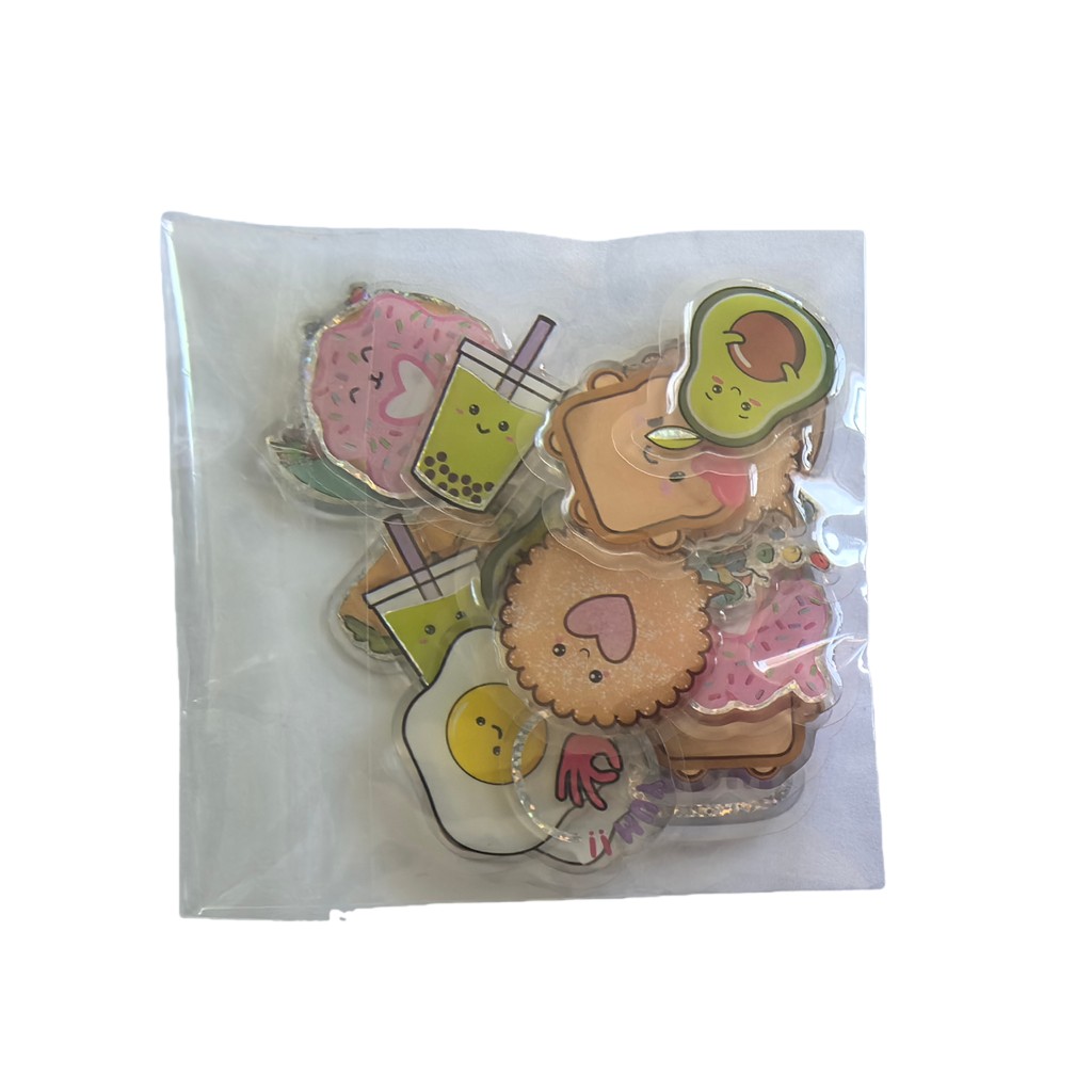 Craft Embellishment World - 45 шт. очаровательные эпоксидные наклейки-хиппи мир,