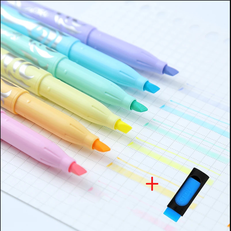 Pilot Pen Frixion - Маркеры Pilot FriXion стираемые, 6 шт.,