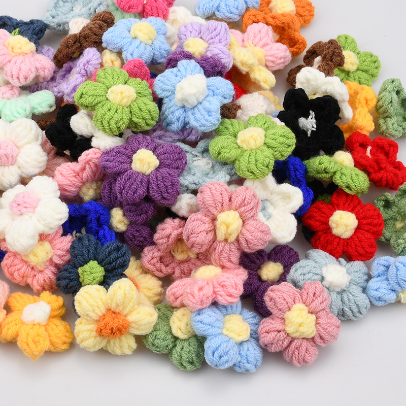 Вязаные крючком аппликации в в – обзор и цена Applique Patch Flower