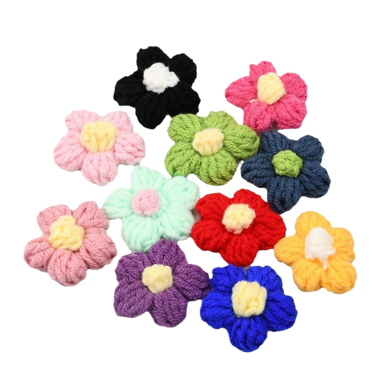 Вязаные крючком аппликации в в – обзор и цена Applique Patch Flower