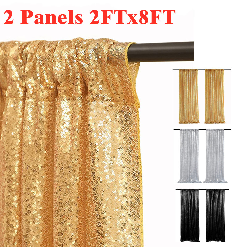 Золотые/серебристые фоновые шт – обзор и цена Sequin Fabric Panel