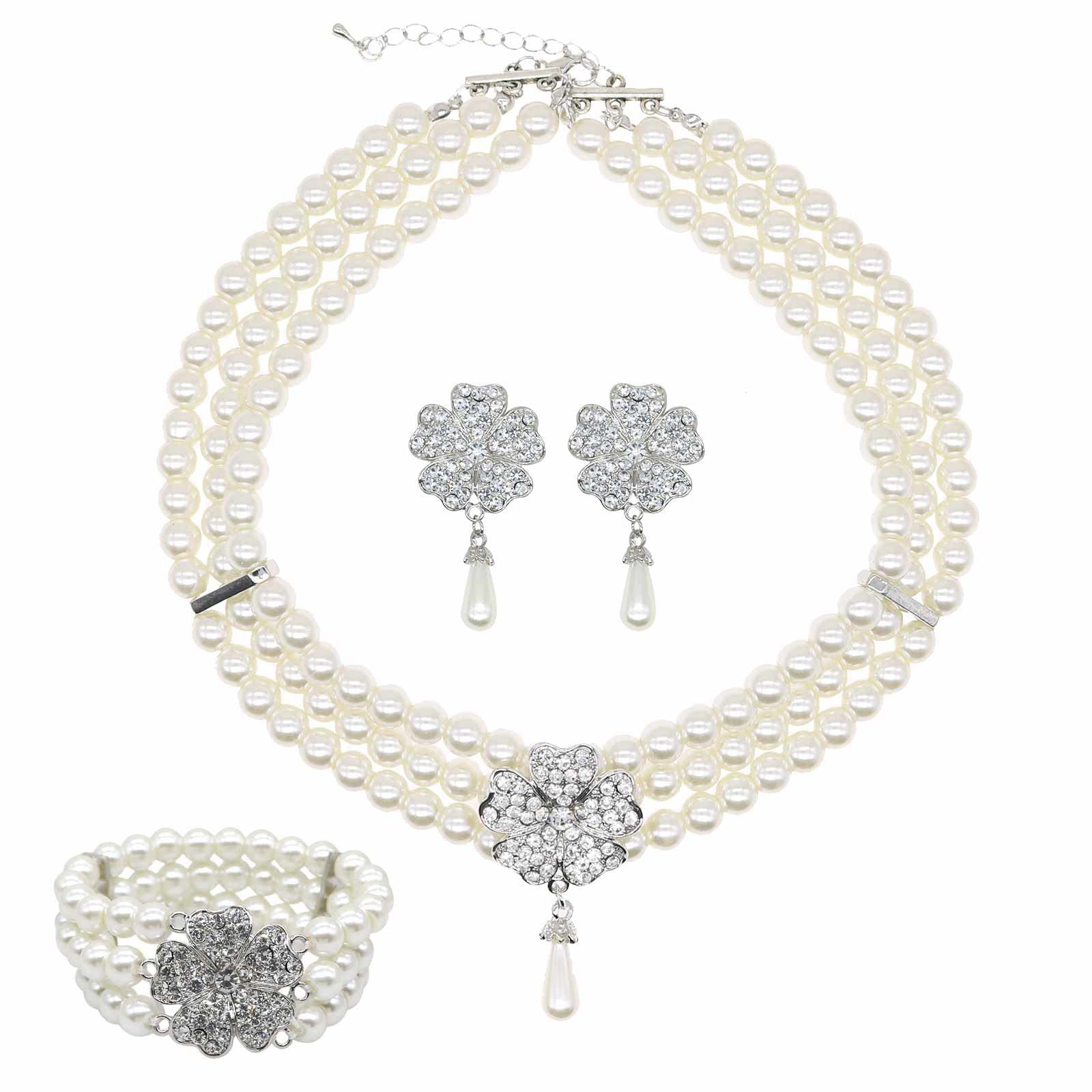 1920s1950s Imitation Pearl Nec – обзор и цена Pearl Trim Chain