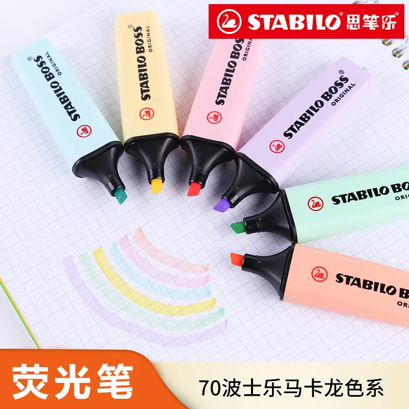 6-цветный цветной маркер STABI – обзор и цена Stabilo Marker Boss