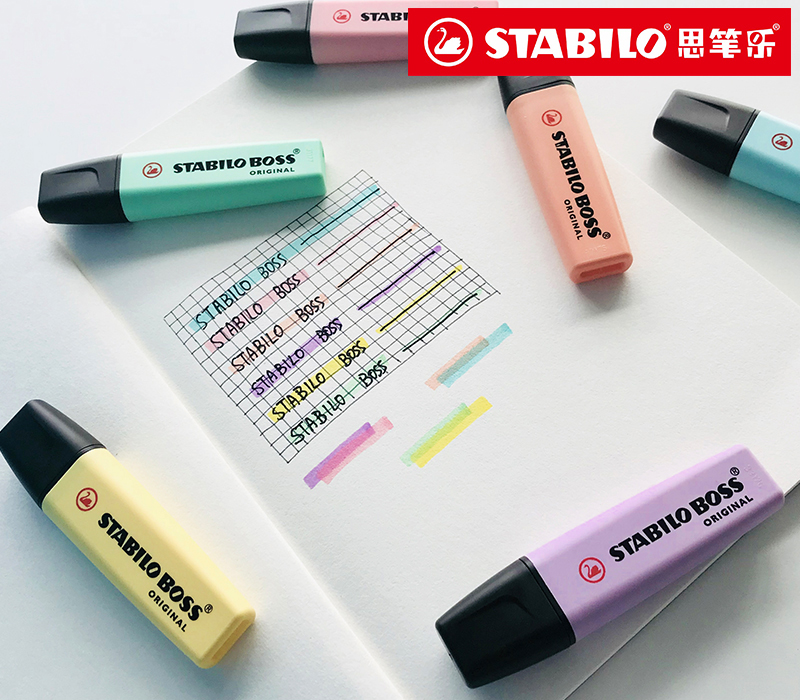 Ручки-хайлайтеры и текстовые м – обзор и цена Stabilo Marker Boss