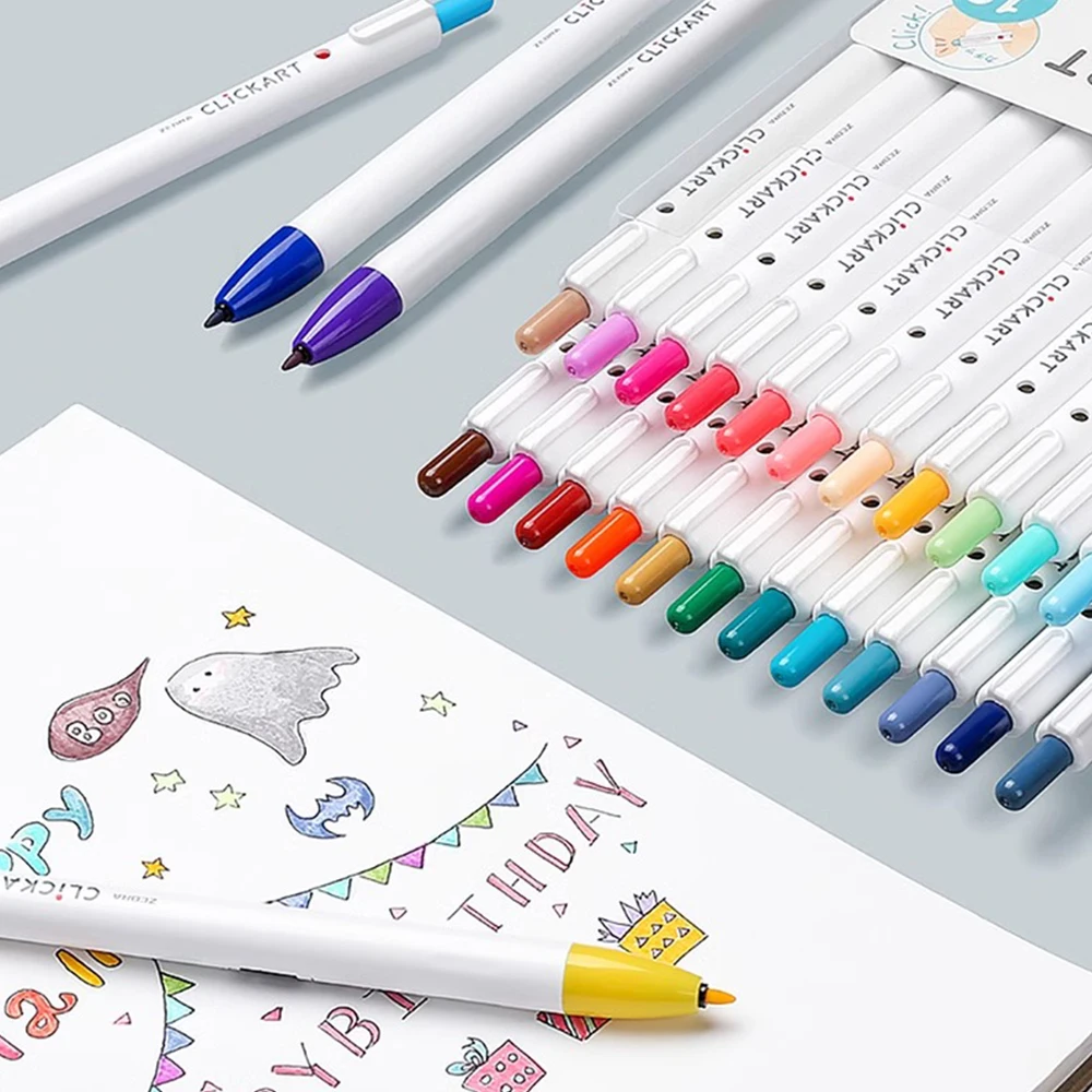 1 шт., японский маркер ZEBRA,  – обзор и цена Zebra Pen Mildliner