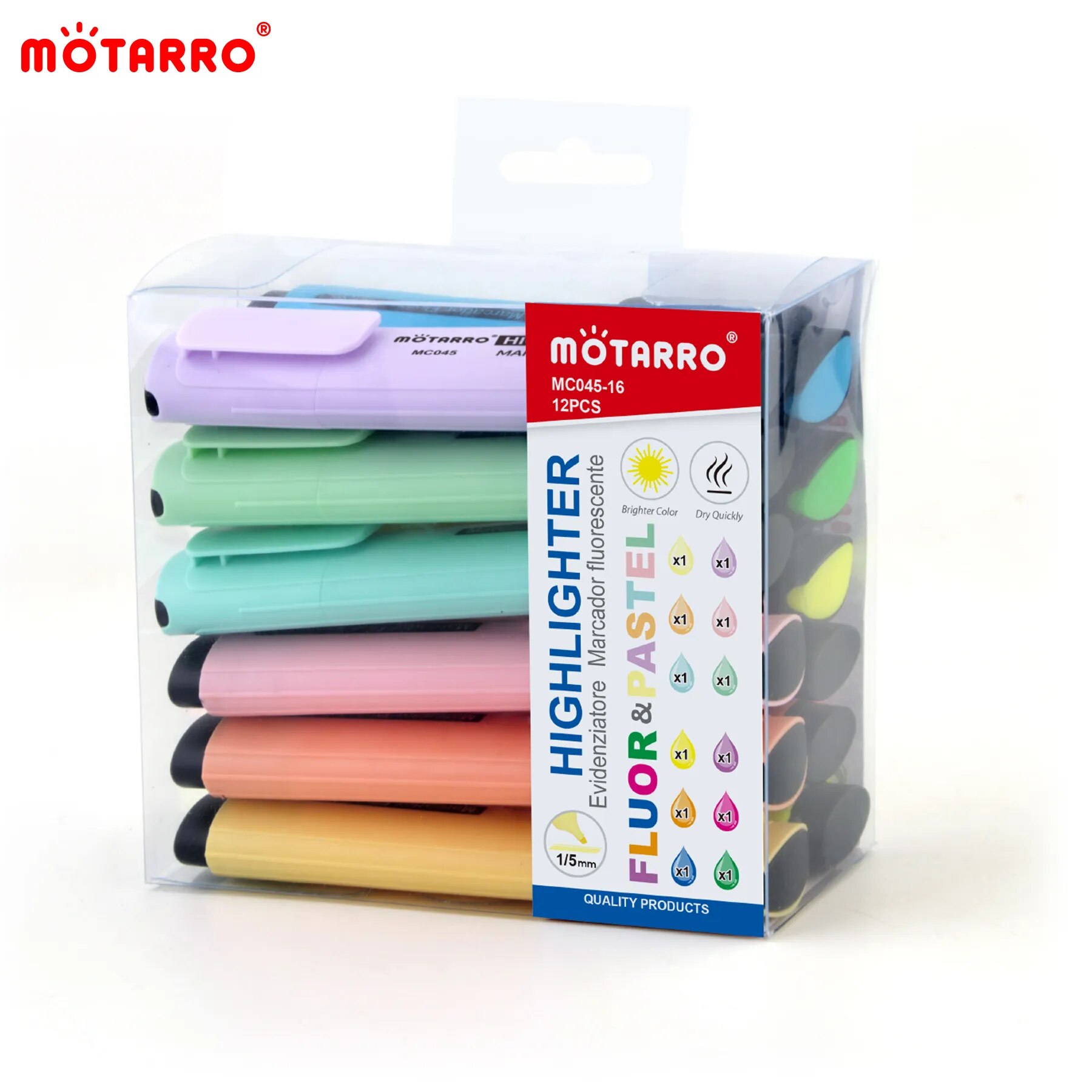MOTARRO 12 шт., маркеры для ко – обзор и цена Stabilo Marker Boss