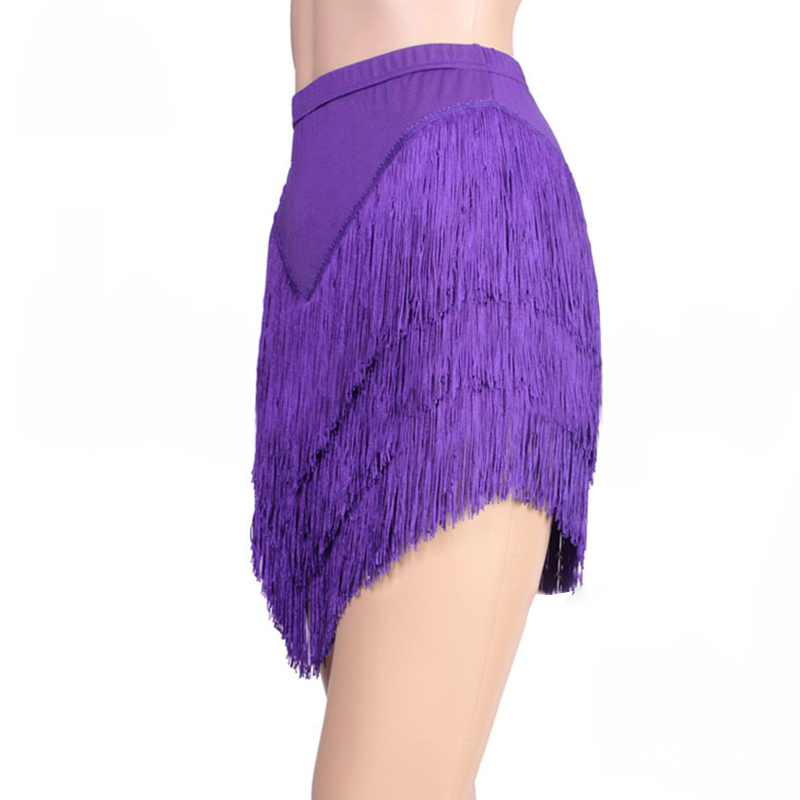 Новая мода юбка для латинских  – обзор и цена Tassel Fringe Trim