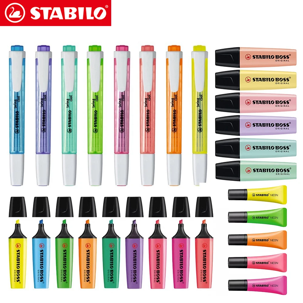 Набор маркеров STABILO BOSS 70 – обзор и цена Stabilo Marker Boss