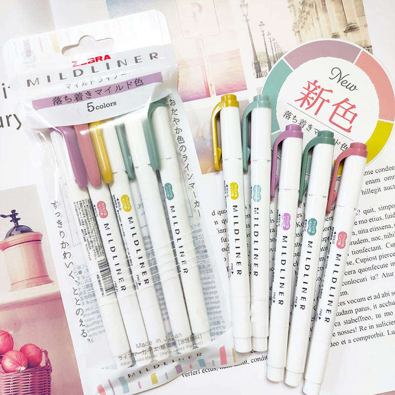 НОВЫЕ маркеры-хайлайнеры с зеб – обзор и цена Zebra Pen Sarasa