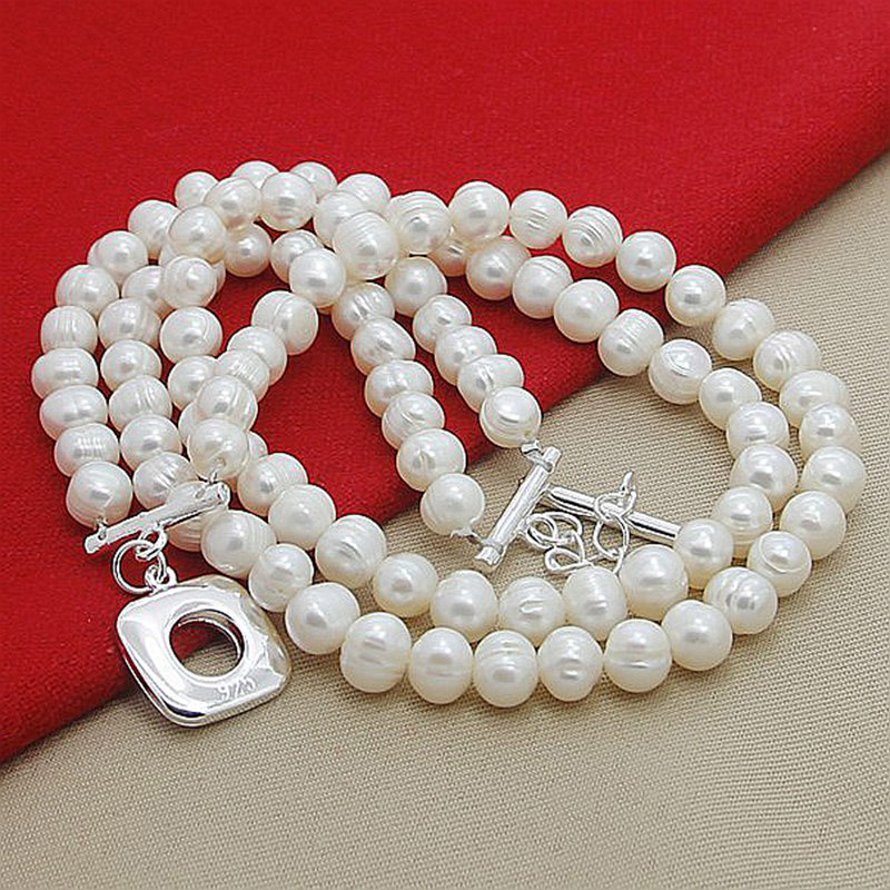 Aravant 925, серебряное двухсл – обзор и цена Pearl Trim Chain