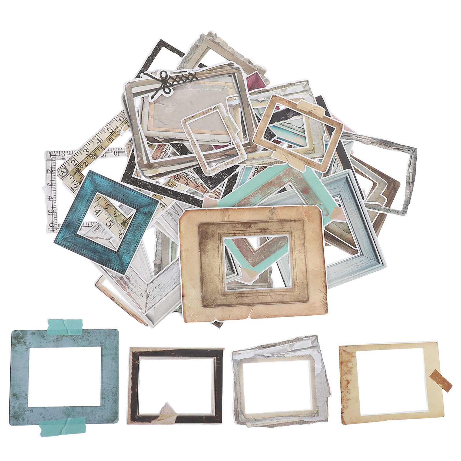 35 шт. наклеек для рамок для с – обзор и цена Embellishments For Scrapbooking