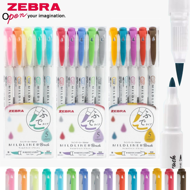 Маркер Zebra WFT8 Mildliner, р – обзор и цена Zebra Pen Mildliner