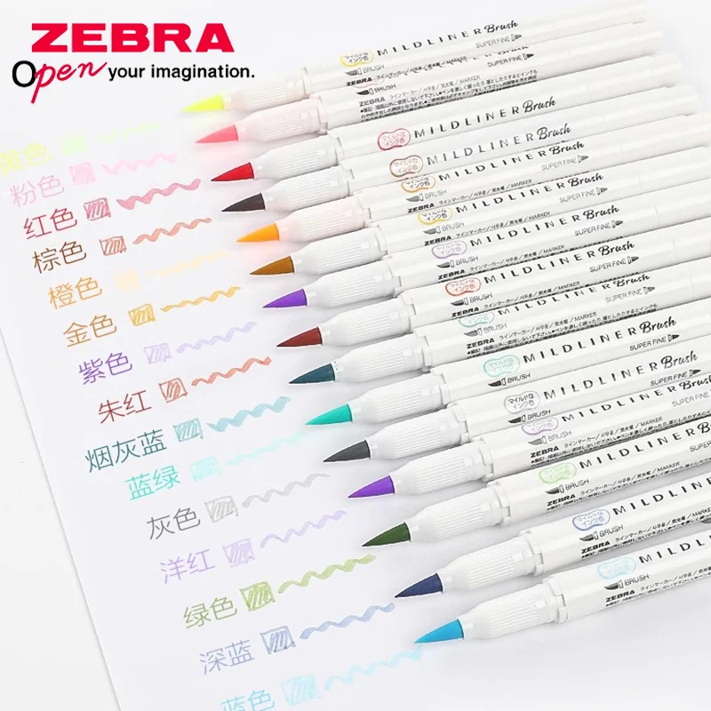 Маркер Zebra WFT8 Mildliner, р – обзор и цена Zebra Pen Mildliner