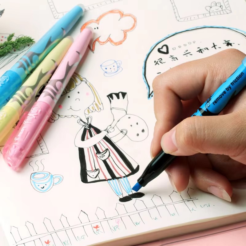 Набор из 6/12 японских стираем – обзор и цена Pilot Pen Frixion