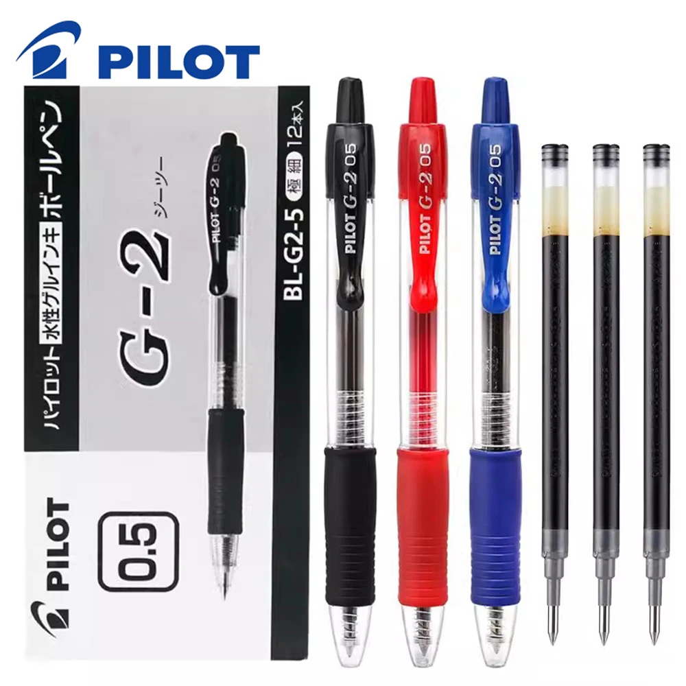 Набор из 6 японских гелевых ру – обзор и цена Pilot Pen G2
