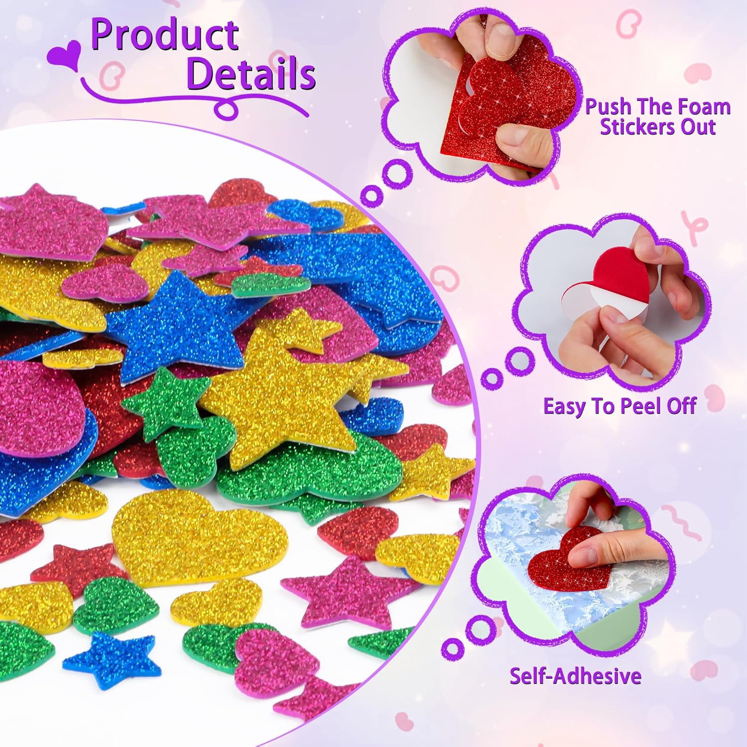 625 шт. блестящих пенопластовы – обзор и цена Glitter Vinyl Roll