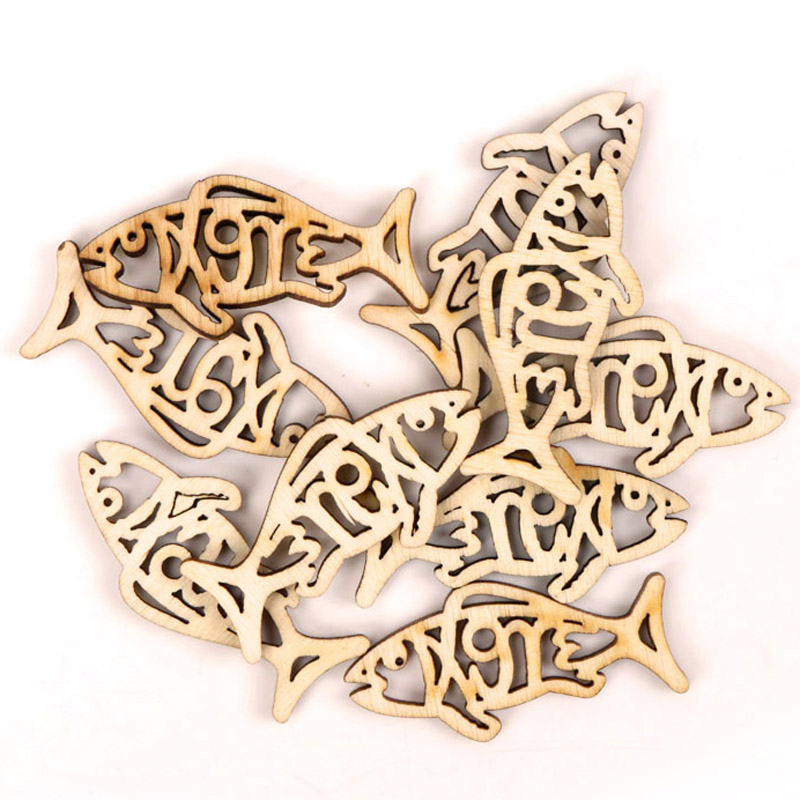 10 шт., деревянные аксессуары  – обзор и цена Embellishments For Scrapbooking