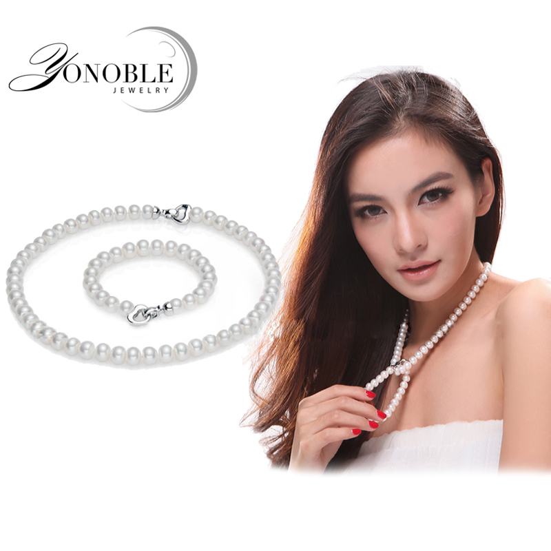 Комплект из колье и браслета,  – обзор и цена Pearl Trim Chain