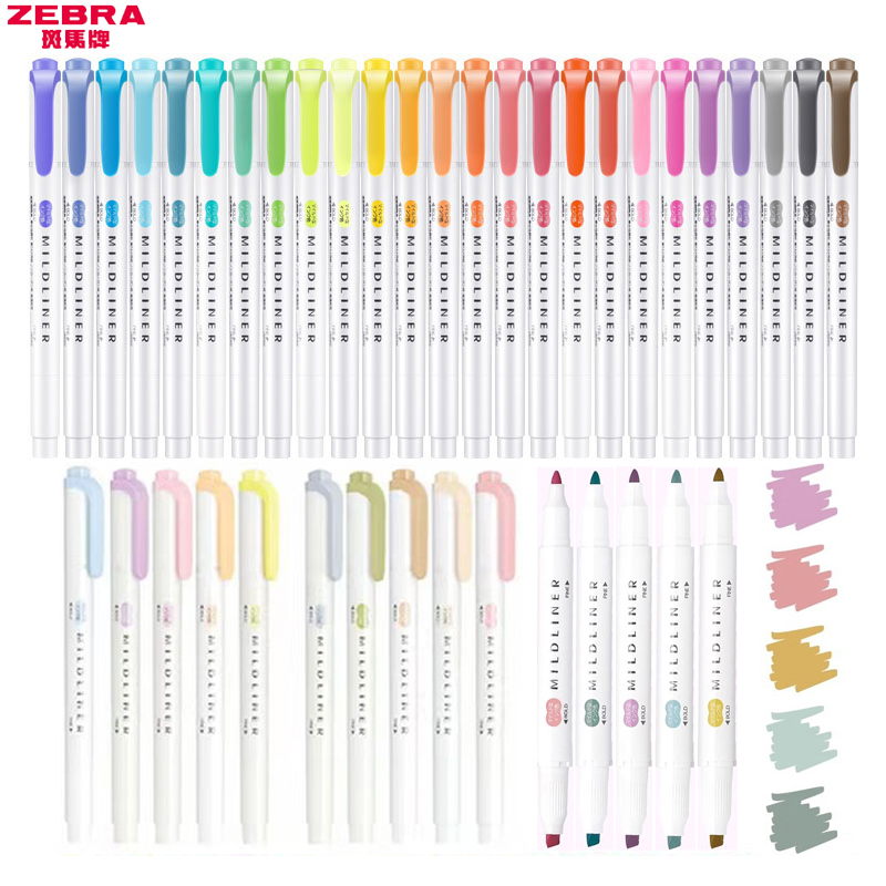 1/3 шт. ZEBRA MILDLINER WKT7 р – обзор и цена Zebra Pen Sarasa