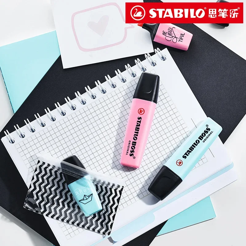 3/6 цветов/набор, немецкий хай – обзор и цена Stabilo Marker Boss