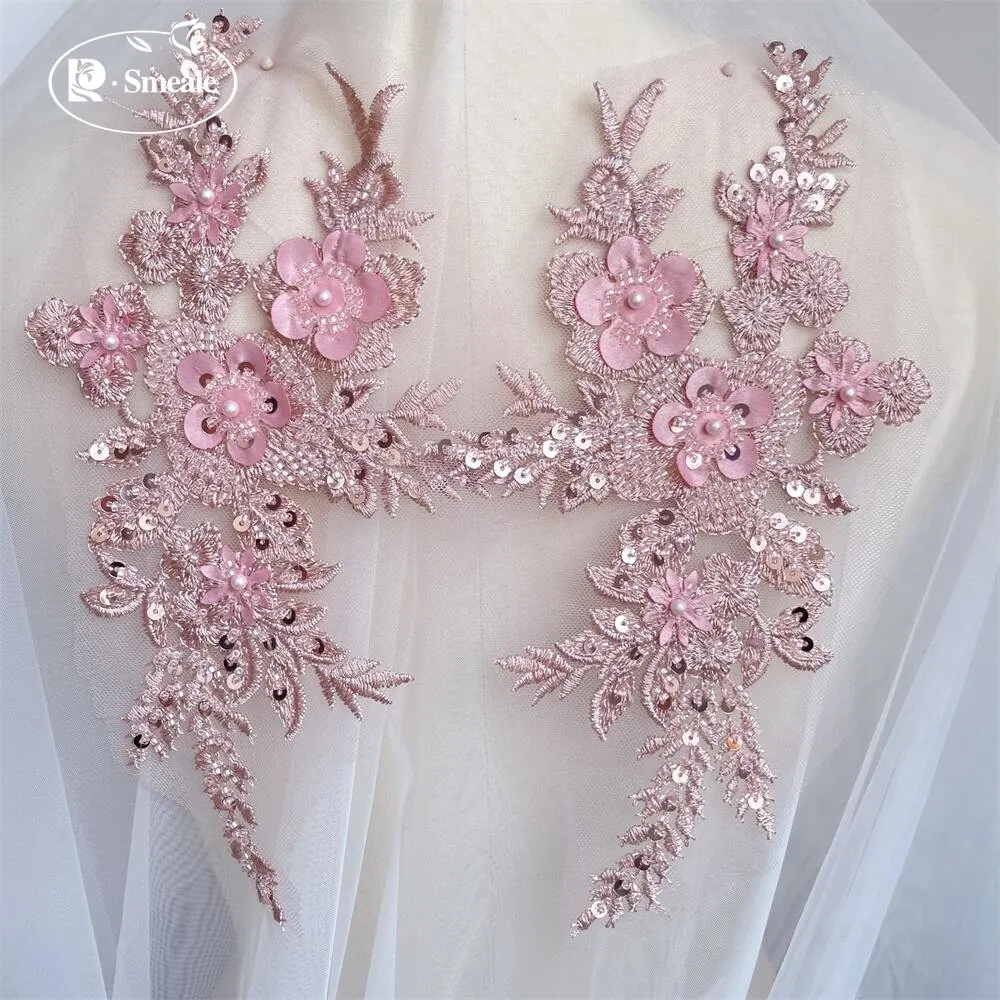 2 шт./1 пара, новые 12 цветов, – обзор и цена Applique Patch Flower