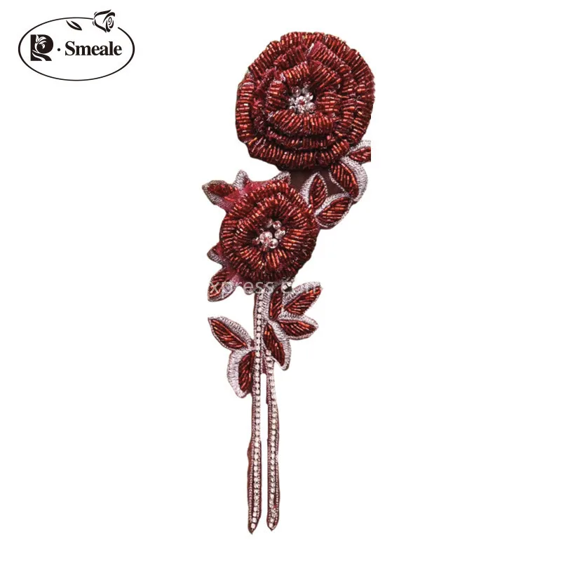 НОВЫЕ разноцветные цветы из би – обзор и цена Applique Patch Flower