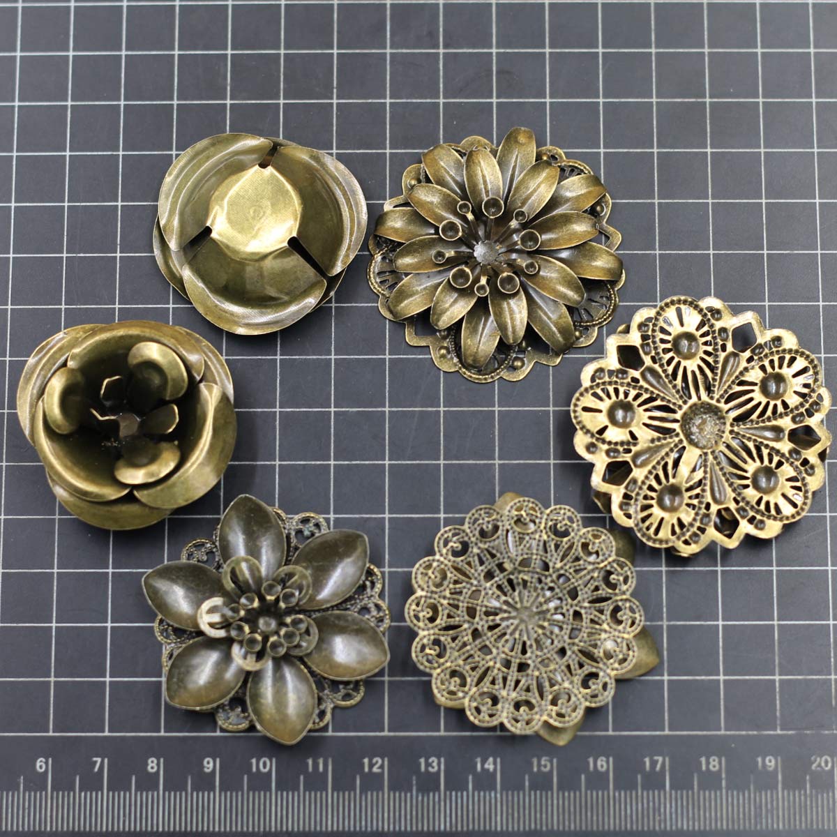 6 шт. украшения, комбинированн – обзор и цена Craft Embellishment