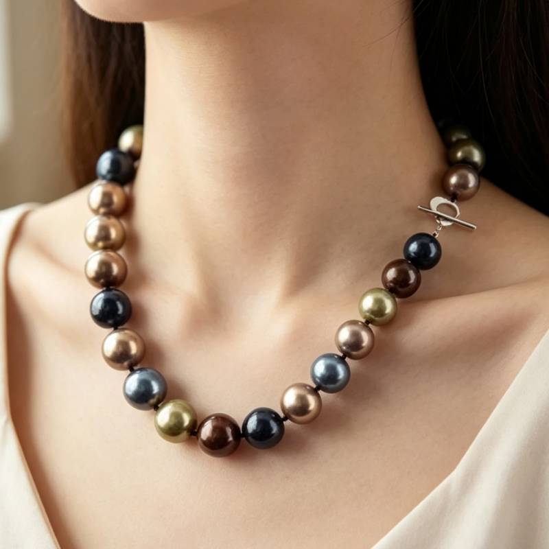 Колье из раковины ЮЖНОГО МОРЯ  – обзор и цена Pearl Trim Chain