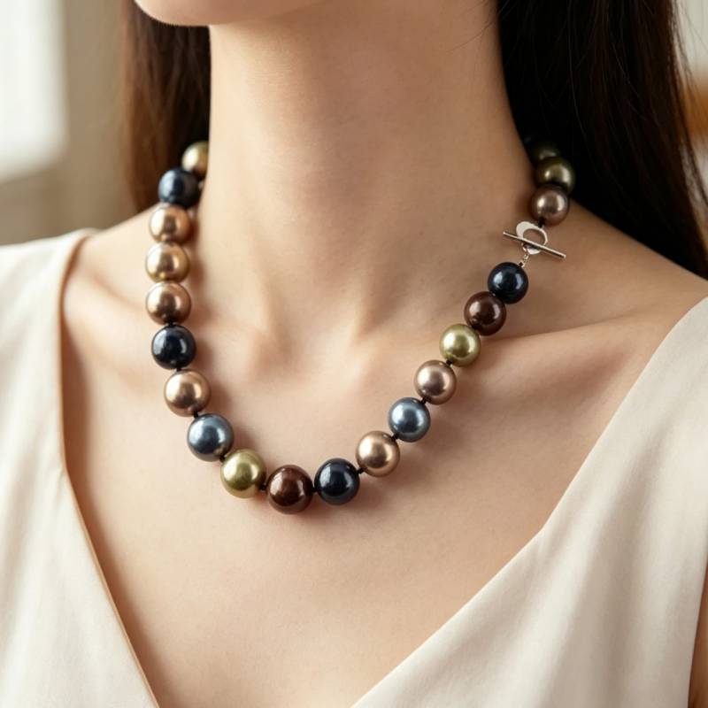 Колье из раковины ЮЖНОГО МОРЯ  – обзор и цена Pearl Trim Chain