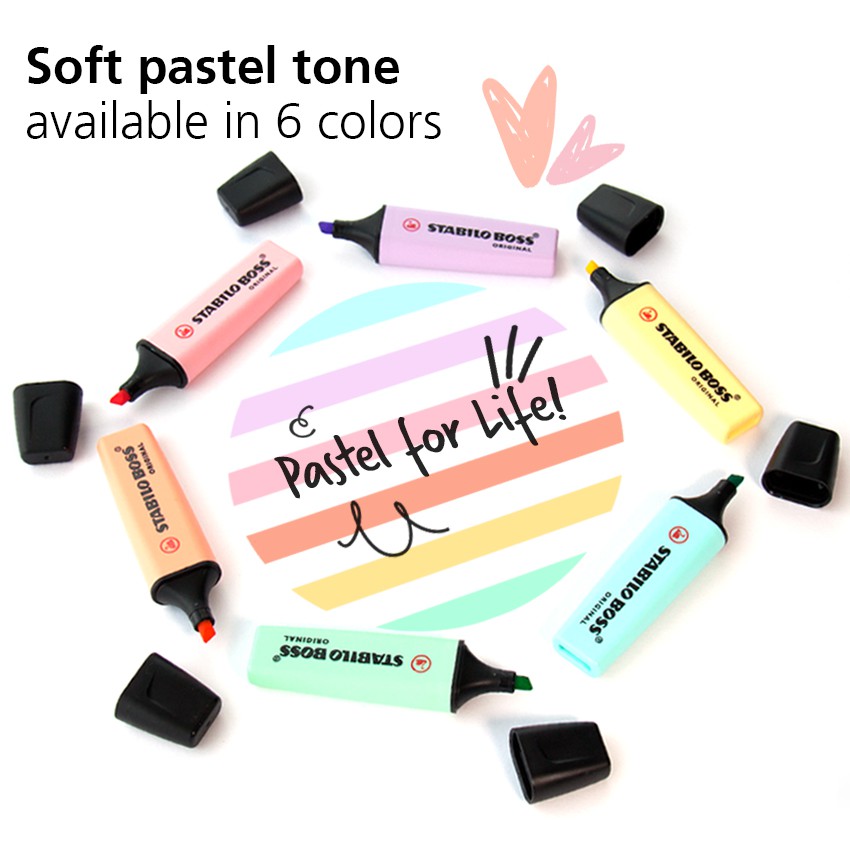 STABILO BOSS ORIGINAL Пастельн – обзор и цена Stabilo Marker Boss