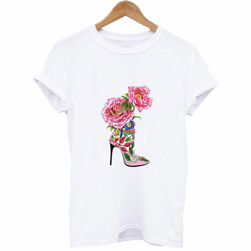 Цветы на высоком каблуке, патч – обзор и цена Applique Patch Flower