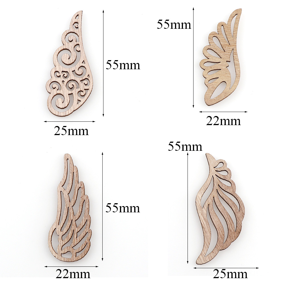 40 шт./пакет, 4 стиля, «ангель – обзор и цена Embellishments For Scrapbooking