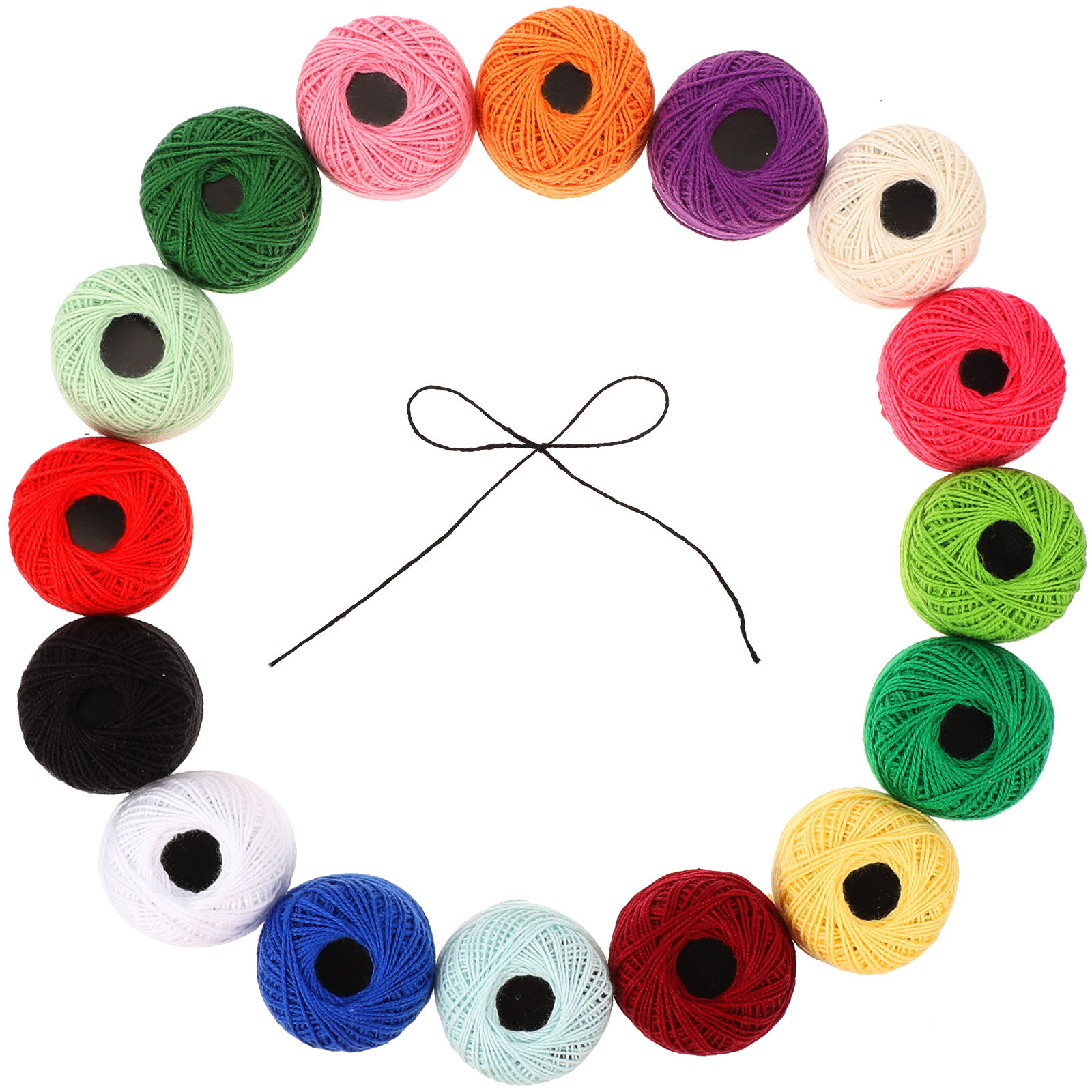 16 рулонов хлопковых ниток для – обзор и цена Embroidery Craft