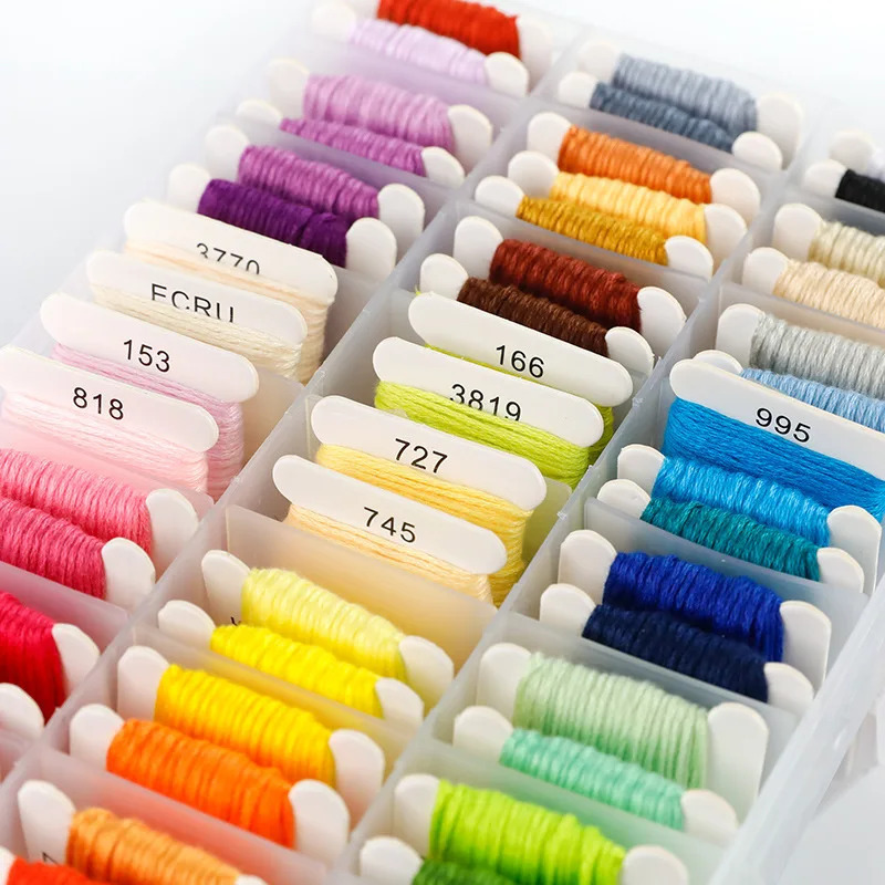 Набор ниток для вышивания из 1 – обзор и цена Embroidery Craft