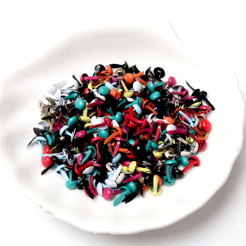 100 шт. разноцветных круглых м – обзор и цена Embellishments For Scrapbooking